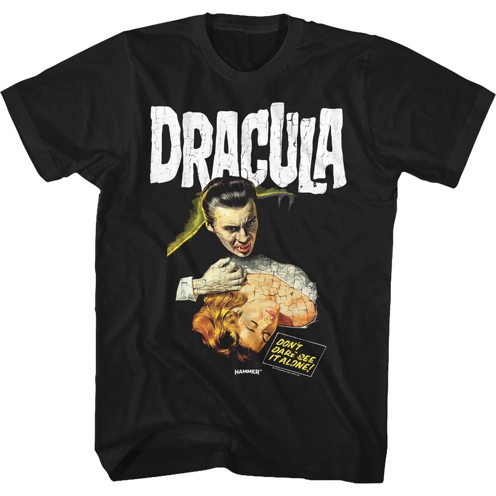 Distressed Dracula Hammer Films Tshirt